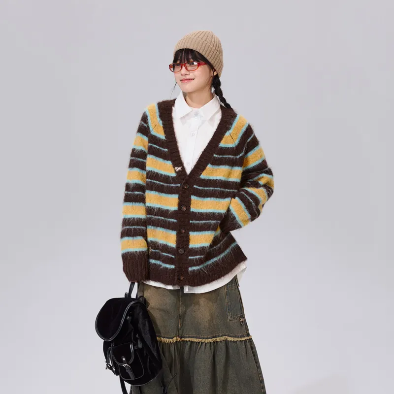 PSO Brand Sweaters Unisex Brown-4