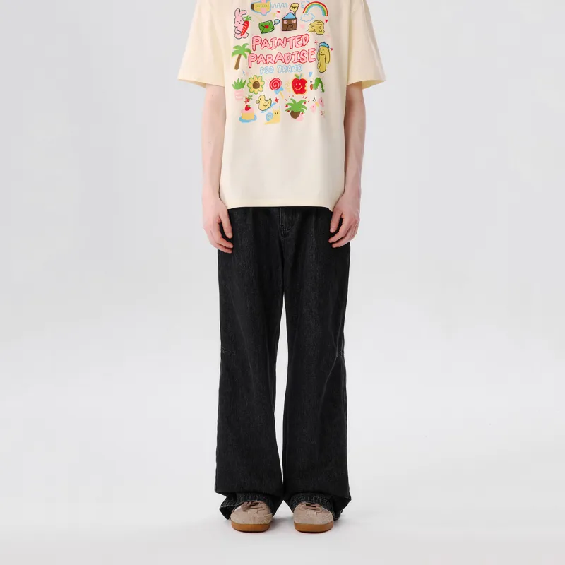 PSO Brand Jeans Unisex Black-5
