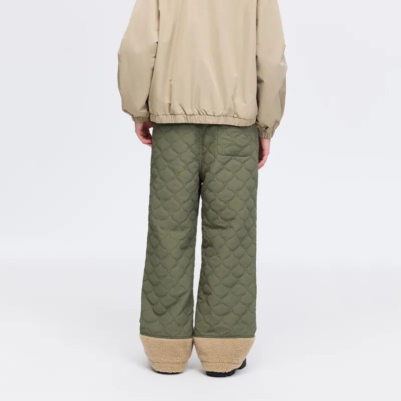 PSO Brand Casual Pants Unisex Olive Green-4