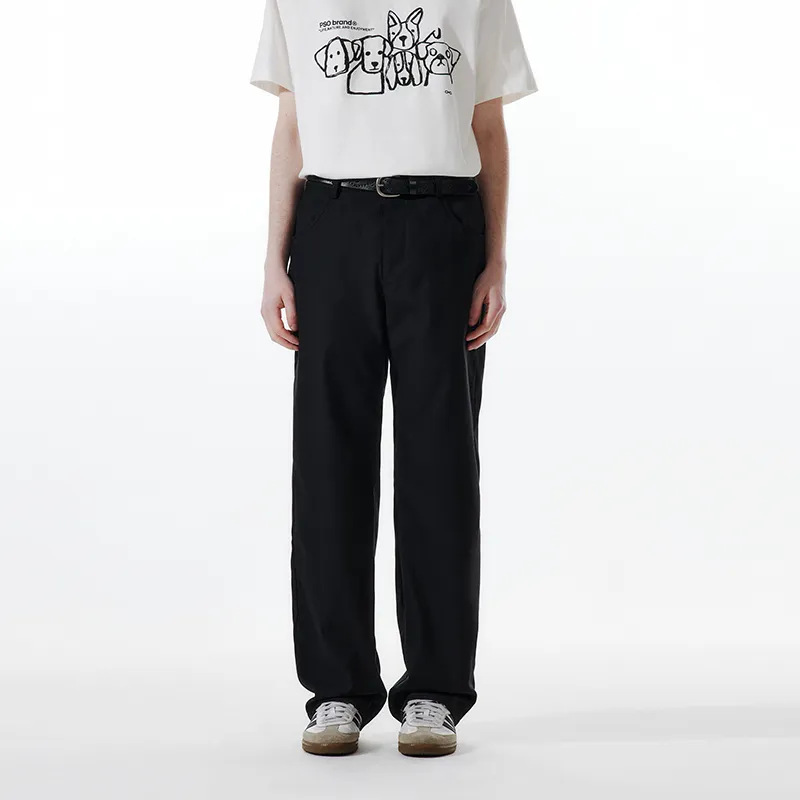 PSO Brand Suit Trousers Unisex-4