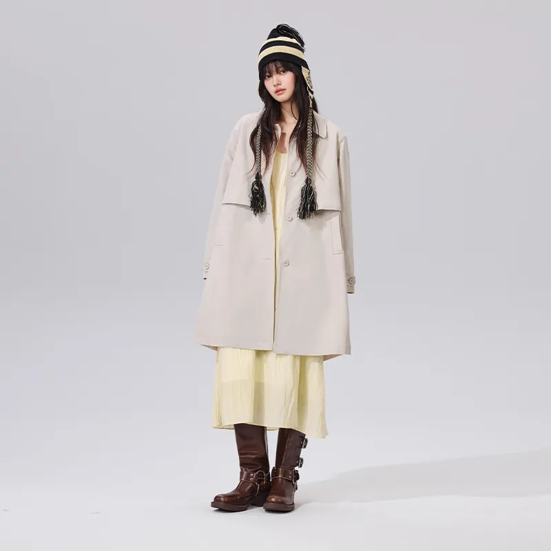 PSO Brand Trench Coats Unisex-5