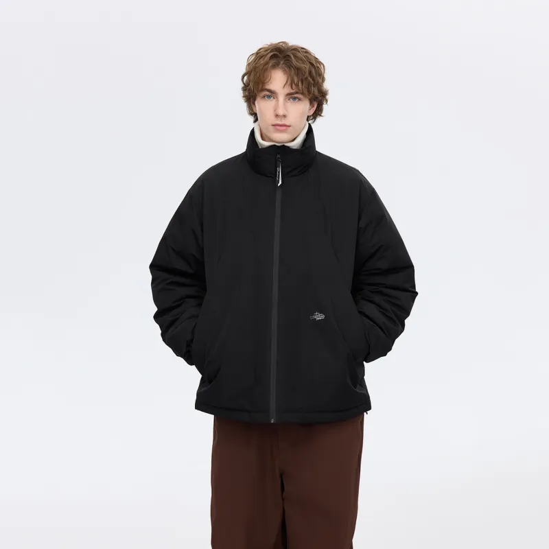 PSO Brand Down Jacket Unisex Amber Black-2