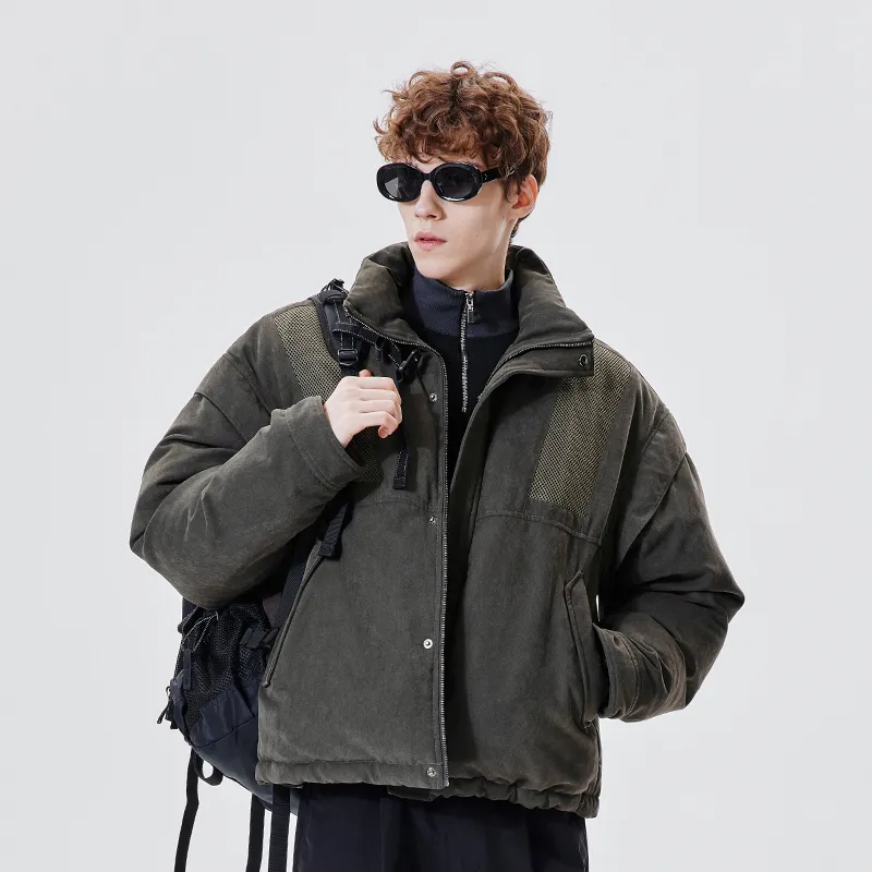 PSO Brand WHITE Series Down Jacket Unisex Rockwell Green-4