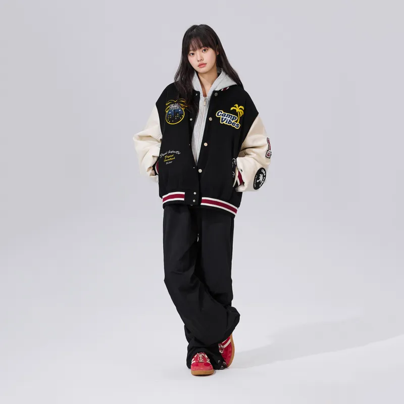 PSO Brand Baseball Jacket Unisex-2