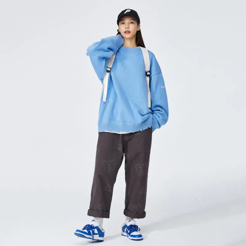 PSO Brand Sweaters Unisex Blue-5