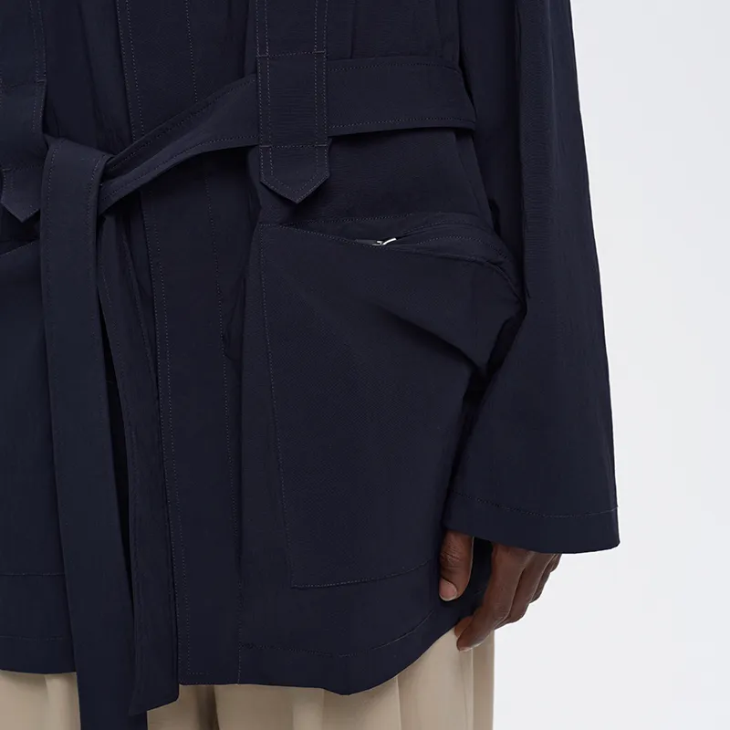 Dupu Contracted Trench Coat Men's-1