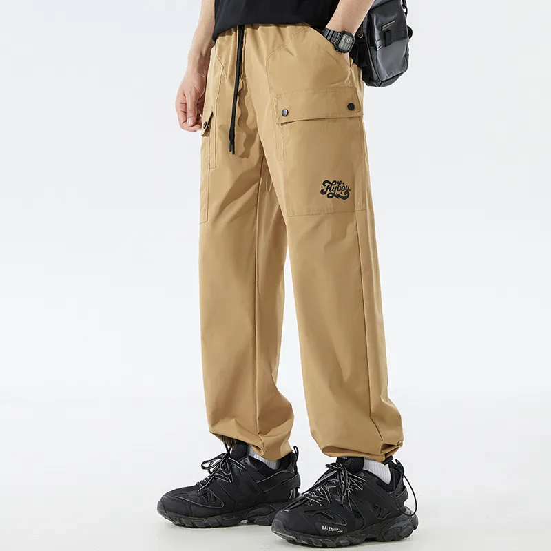 FlyboyCsc Cargo Pants Unisex Khaki-6