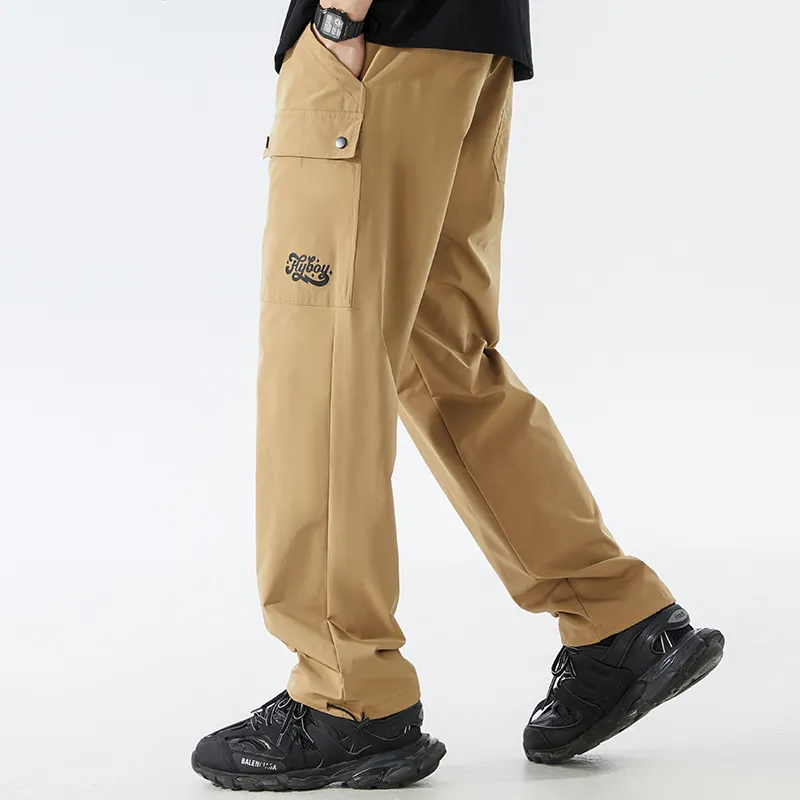 FlyboyCsc Cargo Pants Unisex Khaki-4