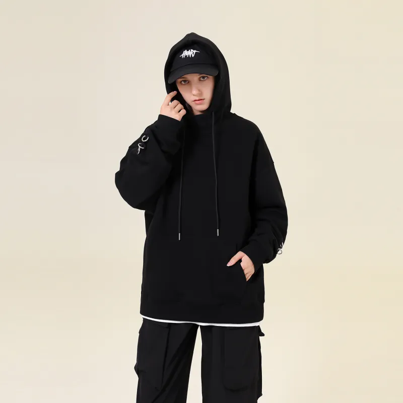 P5 Sweatshirt, Black, Suitable For Spring, Fall, And Winter Unisex Black-2