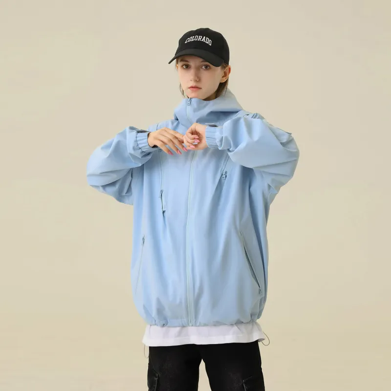 P5 Waterproof And Windproof Windbreaker Jacket Unisex-11