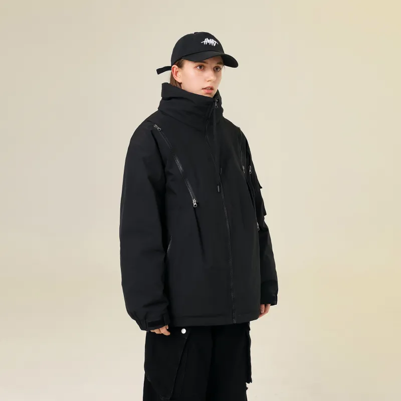 P5 Multi zip Series Down Jacket Unisex-2