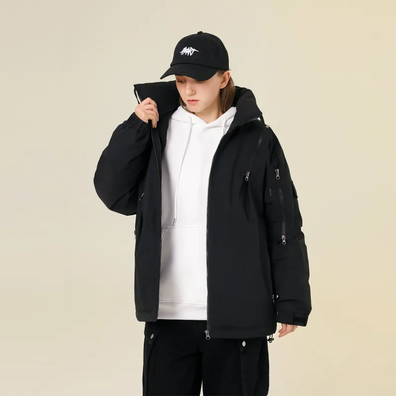 P5 Multi zip Series Down Jacket Unisex-6