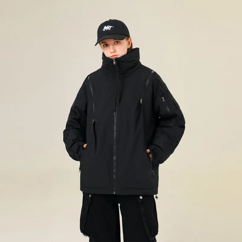 P5 Multi zip Series Down Jacket Unisex-4