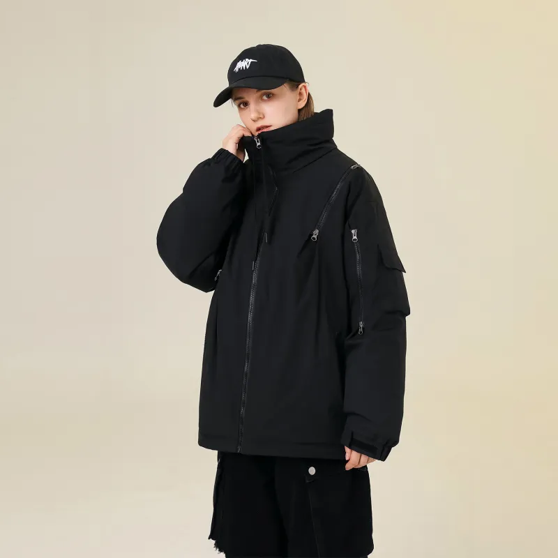P5 Multi zip Series Down Jacket Unisex-3