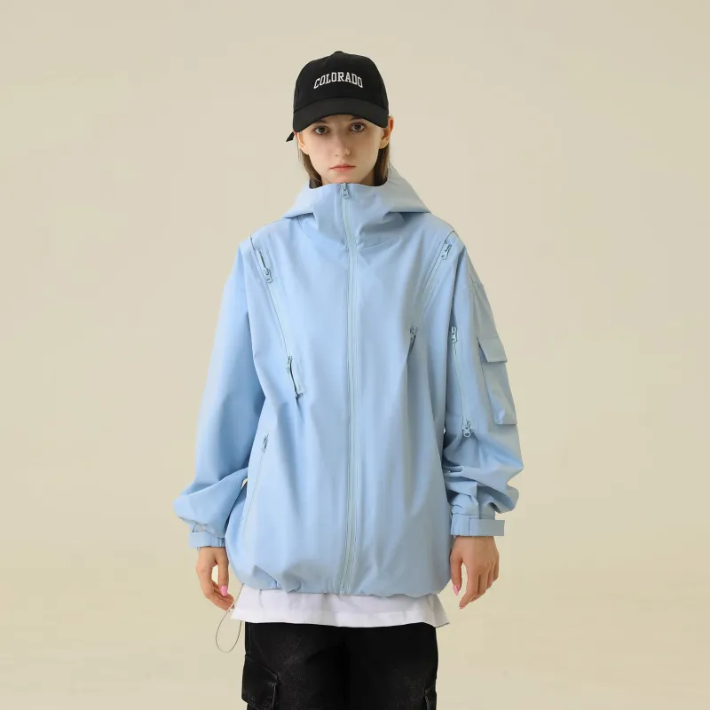 P5 Waterproof And Windproof Windbreaker Jacket Unisex-8