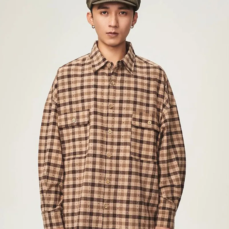 TEKABLU Shirts Men Thorn Camel-2