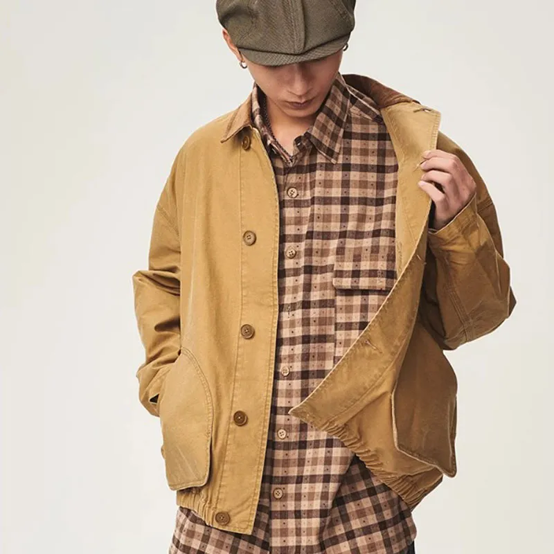TEKABLU Shirts Men Thorn Camel-3