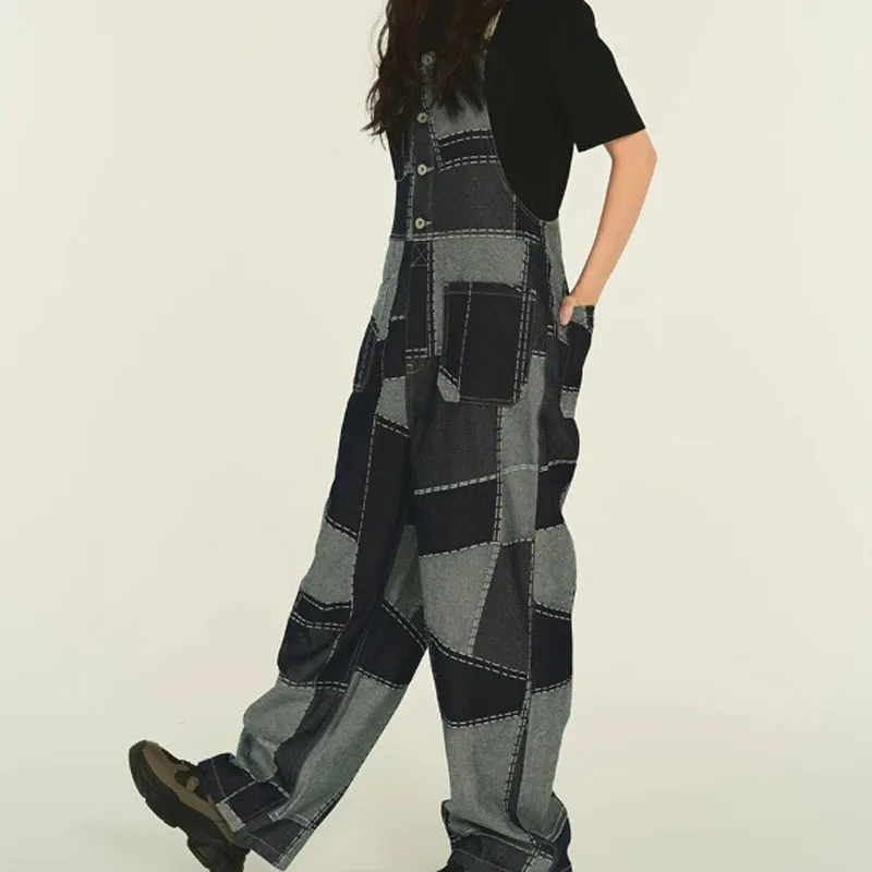 TEKABLU Overalls Unisex Denim Blue-3