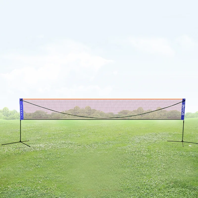 INVUI Foldable And Portable Badminton Nets Frame And Net Posts-8