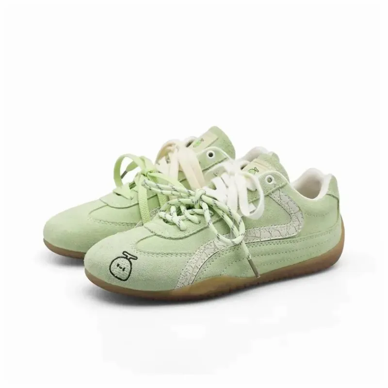 Anime Story Slip Resistant, Abrasion Resistant, Lightweight, Breathable Low Top Skateboard Shoes Women's-25