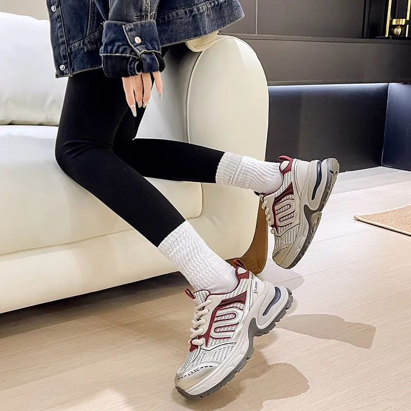 Anime Story Shock Absorbers Slip Resistant, Abrasion Resistant, Breathable Low Top Chunky Sneakers Women's-3
