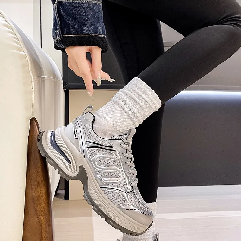 Anime Story Shock Absorbers Slip Resistant, Abrasion Resistant, Breathable Low Top Chunky Sneakers Women's-10