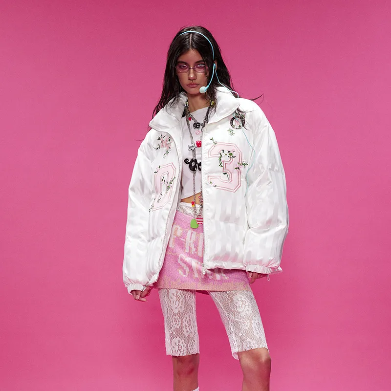 BE ALL KABUTO Puffer Jacket Unisex-9