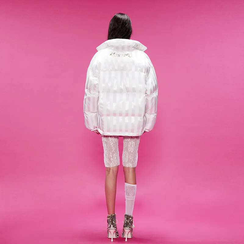 BE ALL KABUTO Puffer Jacket Unisex-13