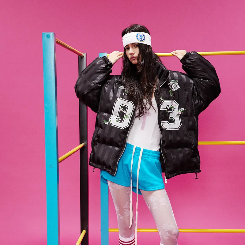 BE ALL KABUTO Puffer Jacket Unisex-4