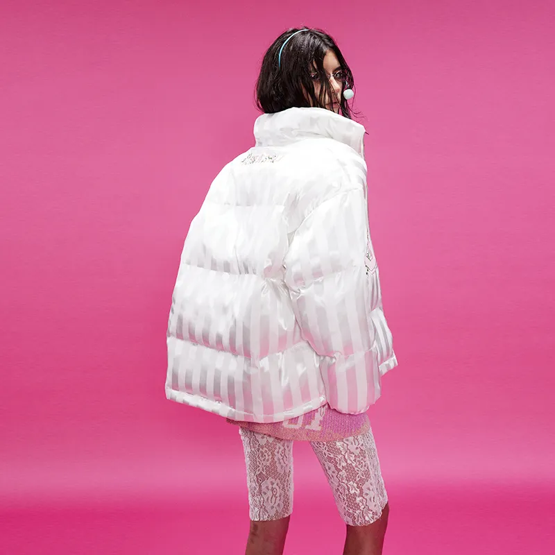 BE ALL KABUTO Puffer Jacket Unisex-11