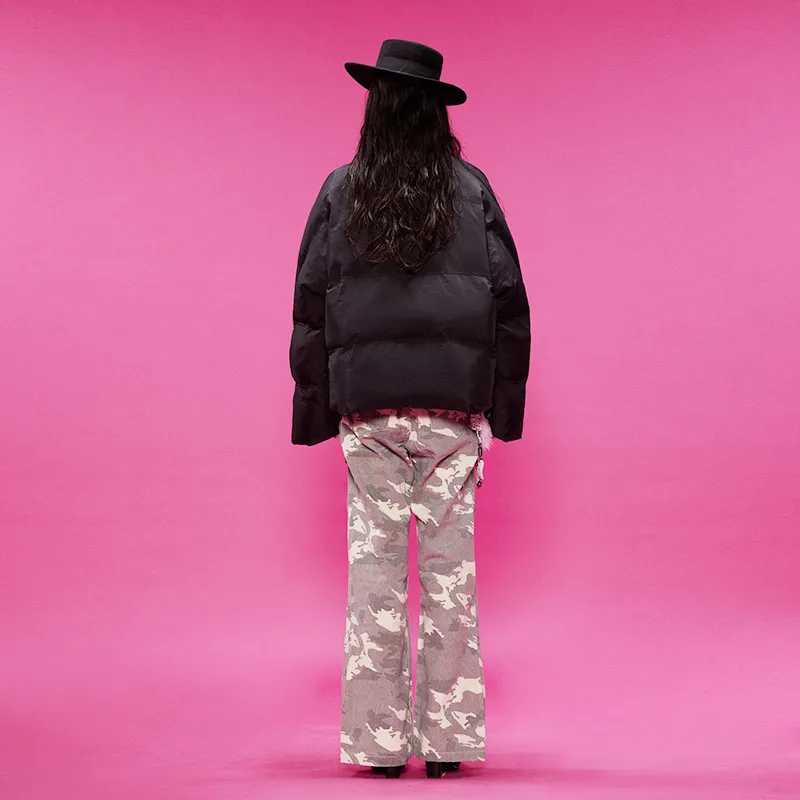 BE ALL KABUTO Puffer Jacket Unisex-3