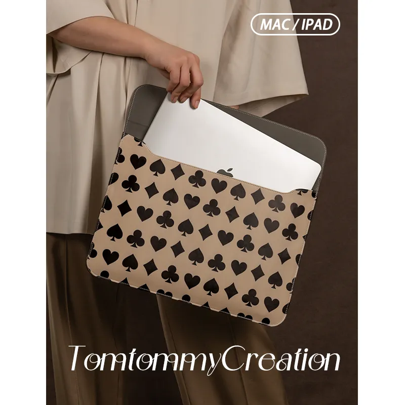 Puui Leather Envelope Bag, IPad Bag Insert, Envelope Bag, Laptop Bag Unisex King Game-1