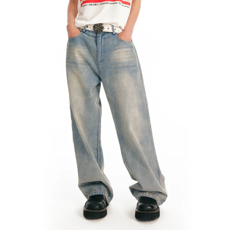 YAOJIUJIUQI Jeans 1997 Post Office Unisex-1