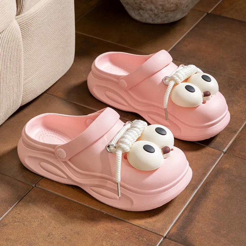 Darcy Sen Slippers Pink Black Beige-11