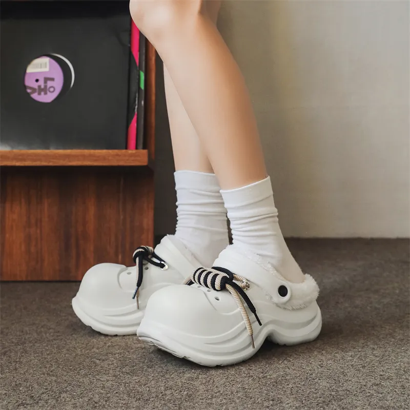 Darcy Sen Cotton Slippers Sand/black/white-17