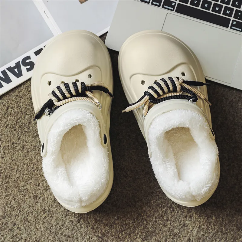 Darcy Sen Cotton Slippers Sand/black/white-4