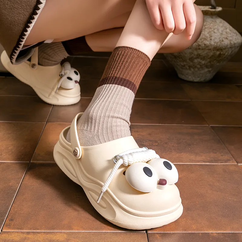 Darcy Sen Slippers Pink Black Beige-6