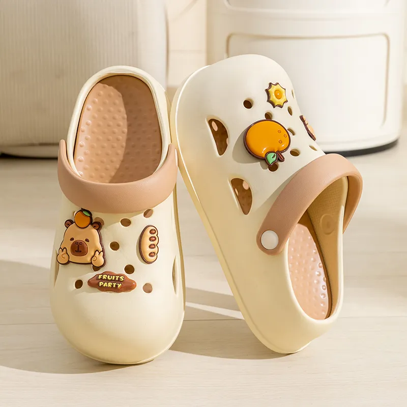 Darcy Sen Slippers White Black/Beige Coffee-10