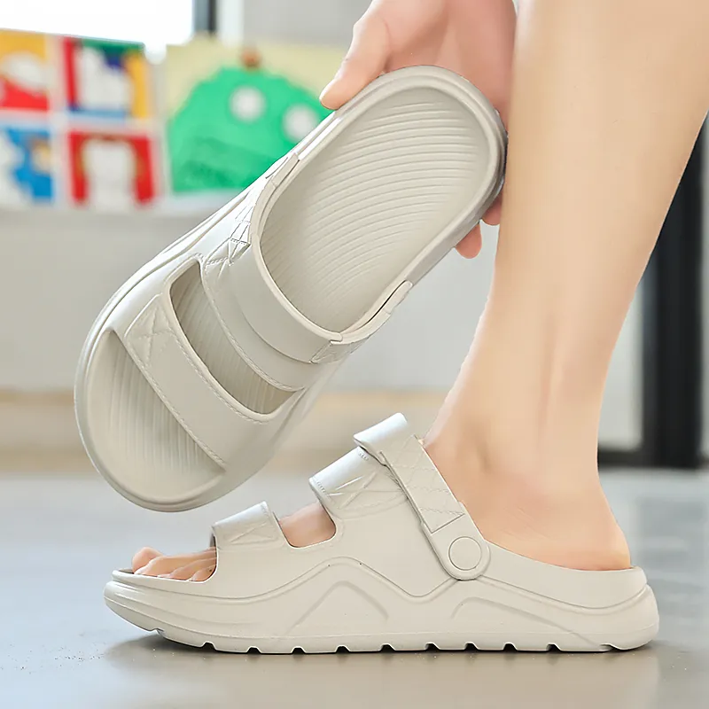 Darcy Sen Home Slippers Light Gray-12