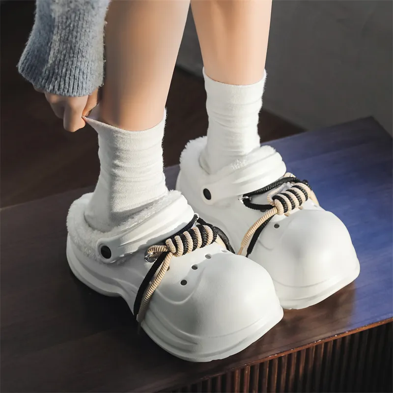 Darcy Sen Cotton Slippers Sand/black/white-18