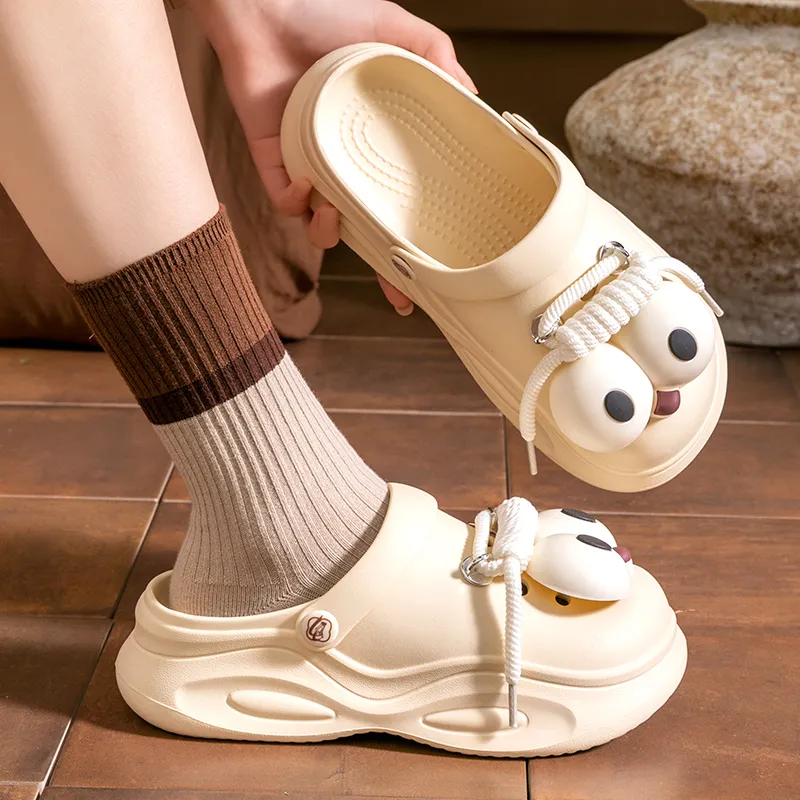 Darcy Sen Slippers Pink Black Beige-4