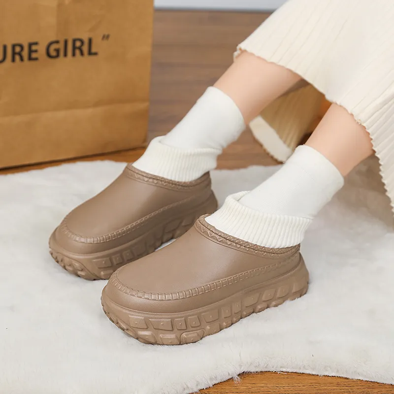 Darcy Sen Cotton Slippers Khaki Black Brown-6