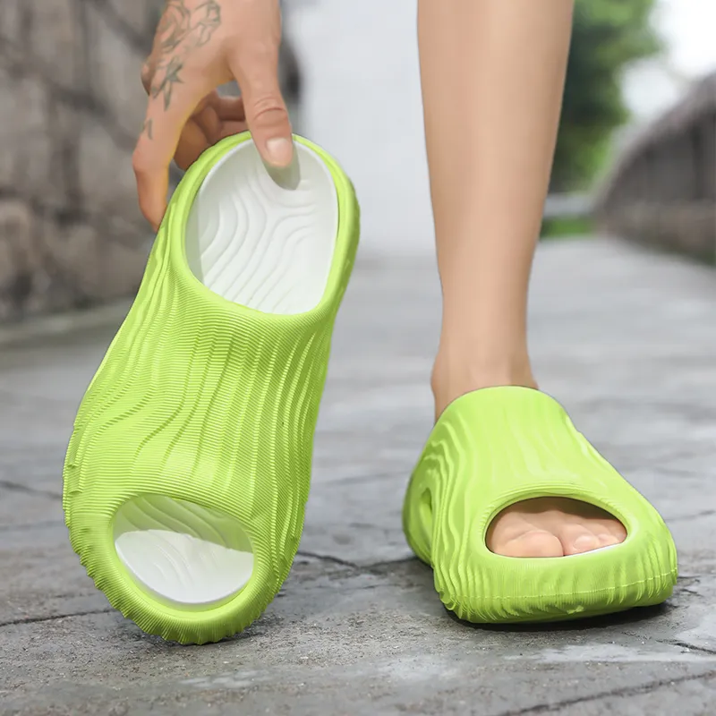 Darcy Sen Slippers White Black, Black, Gray White, Green White-26