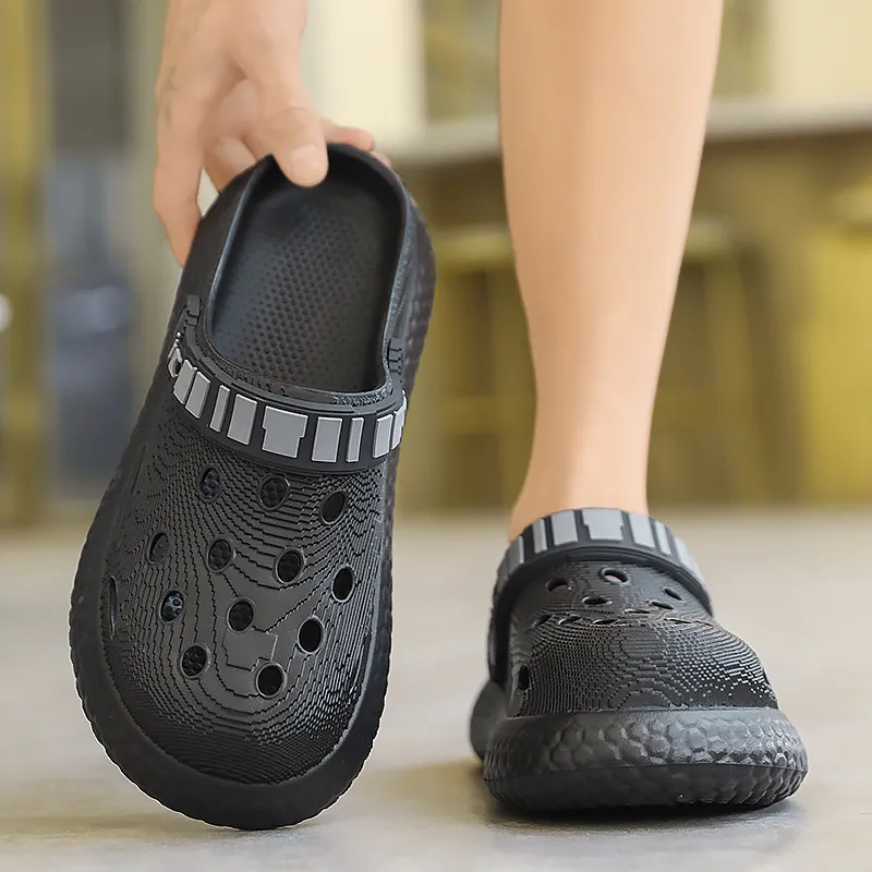 Darcy Sen Sandal Slippers Khaki/Black Gray/Khaki Black-19