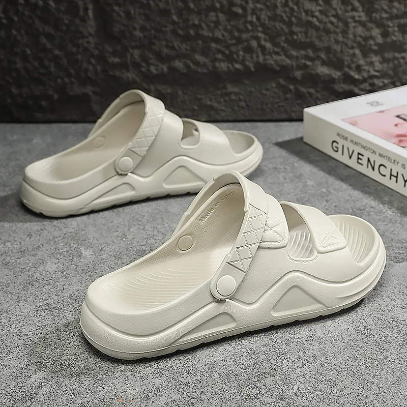 Darcy Sen Home Slippers Light Gray-13