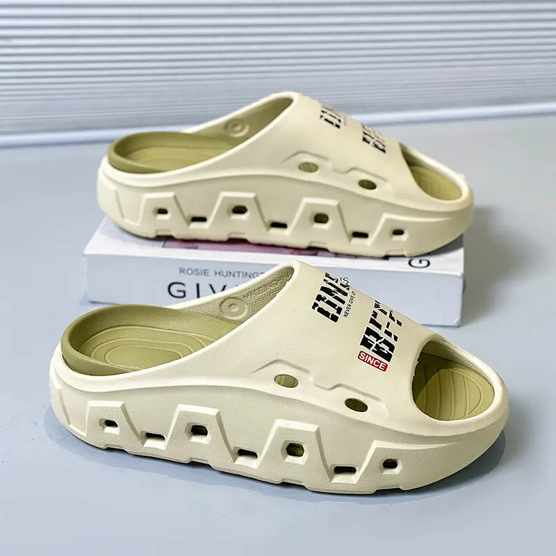 Darcy Sen Slippers Black Gray/Light Green/Khaki White/White Black-61