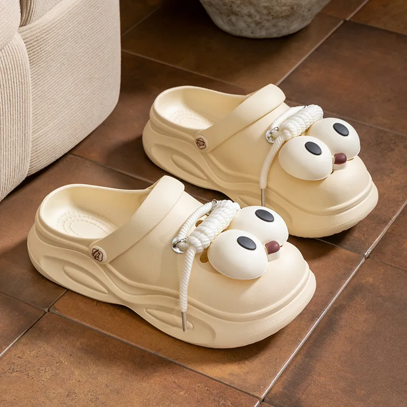 Darcy Sen Slippers Pink Black Beige-2