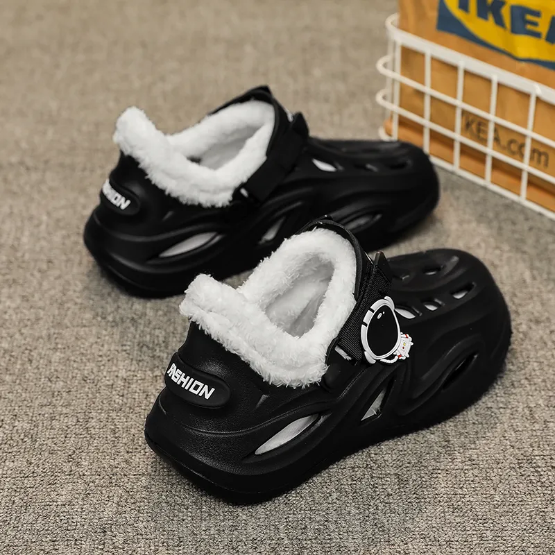 Darcy Sen Cotton Slippers White/Black/Khaki-12