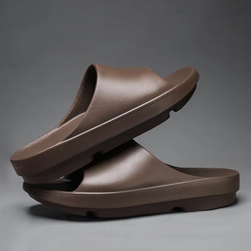 Darcy Sen Slippers Dark Brown/Black/Ecru-3
