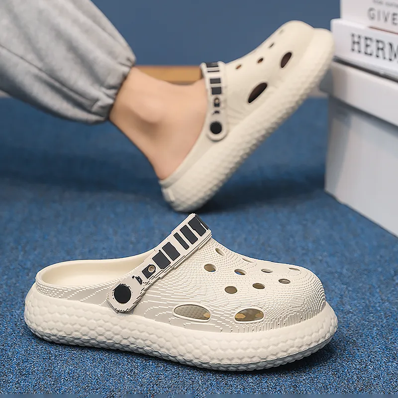 Darcy Sen Sandal Slippers Khaki/Black Gray/Khaki Black-12
